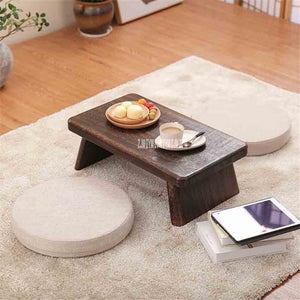 Japanese Portable Small Wood Stool Small Space Coffee Design